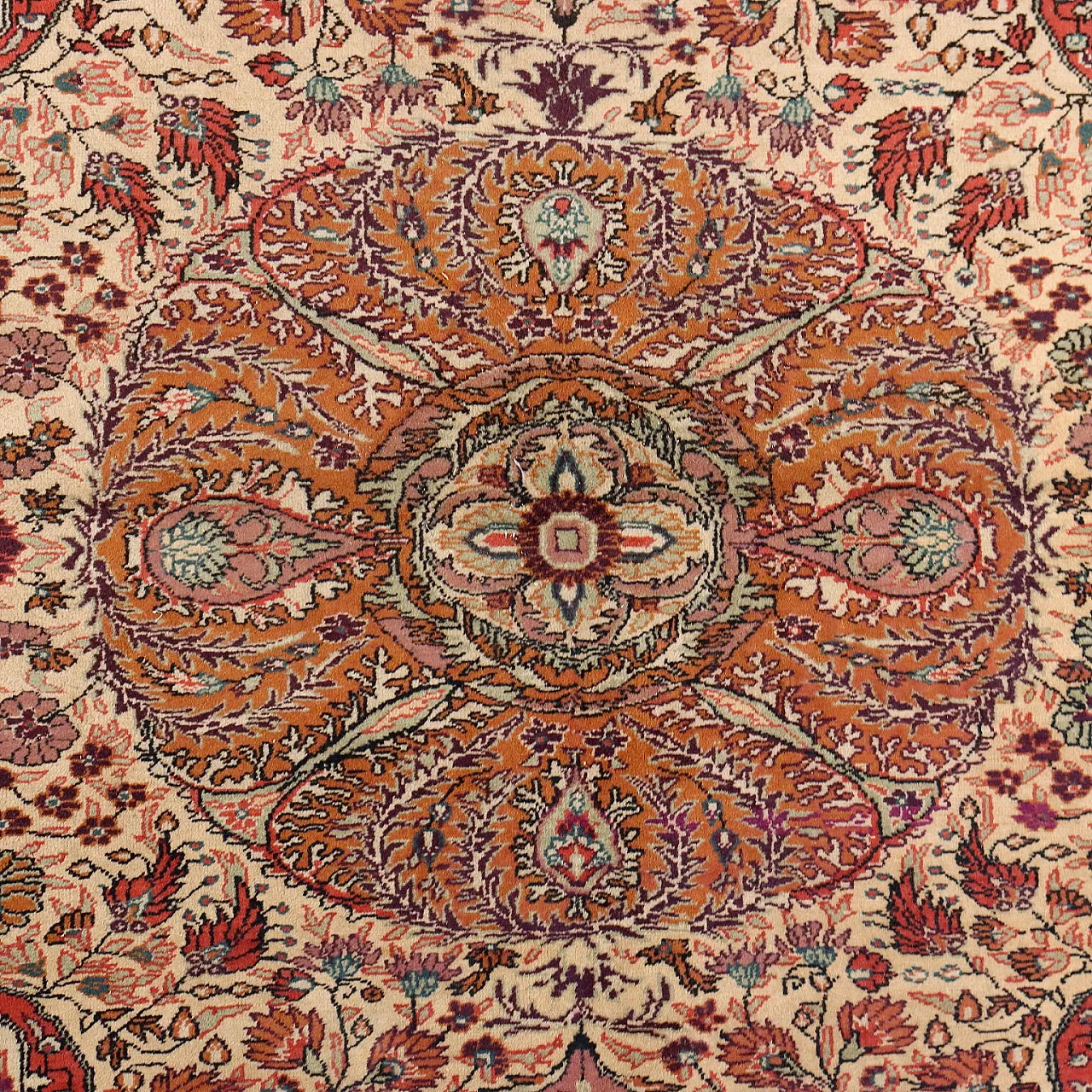 Tappeto Kayseri in cotone e lana, fine '900 3