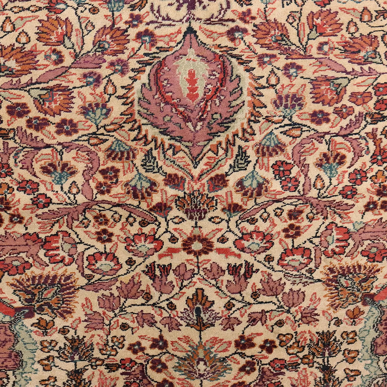 Tappeto Kayseri in cotone e lana, fine '900 4