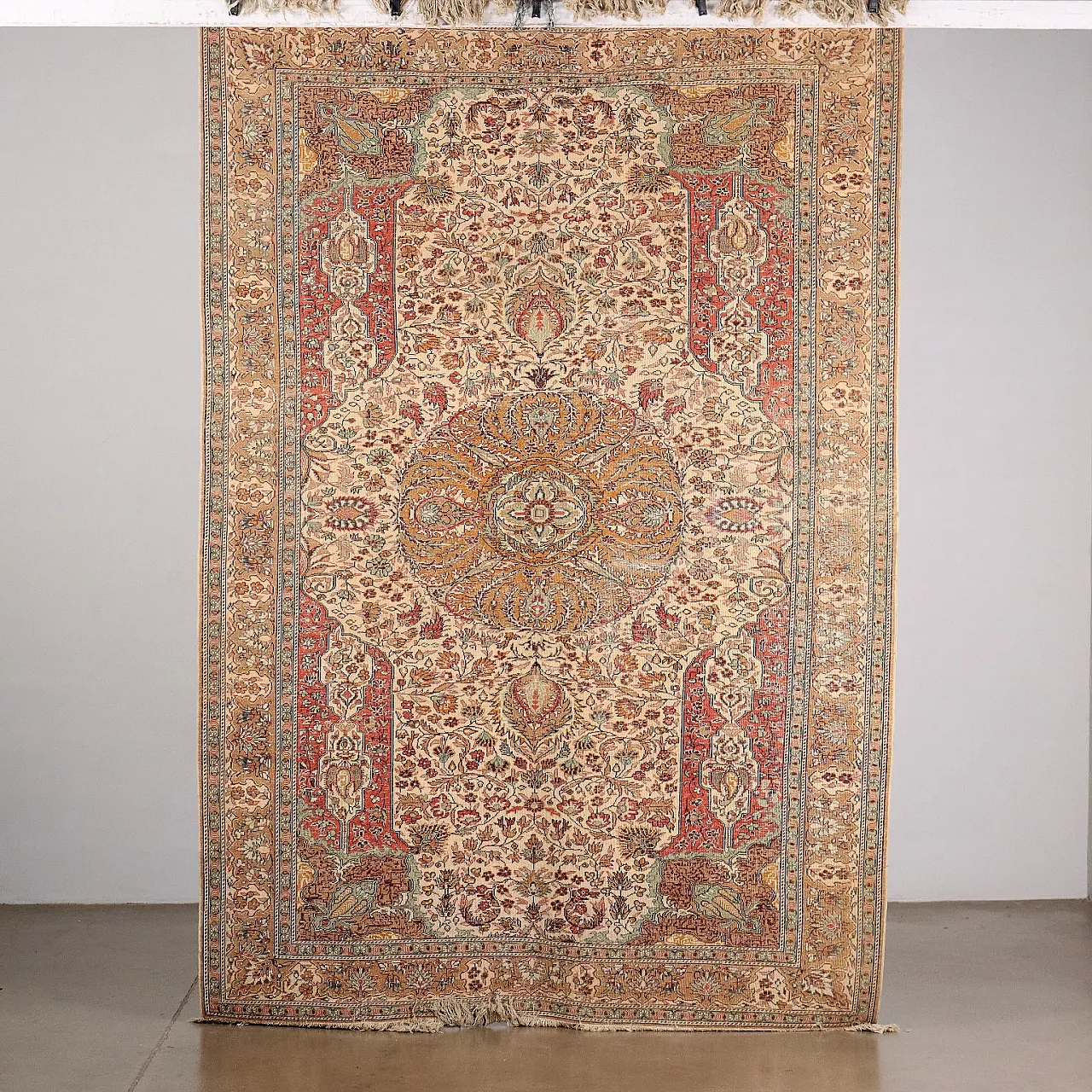 Tappeto Kayseri in cotone e lana, fine '900 7