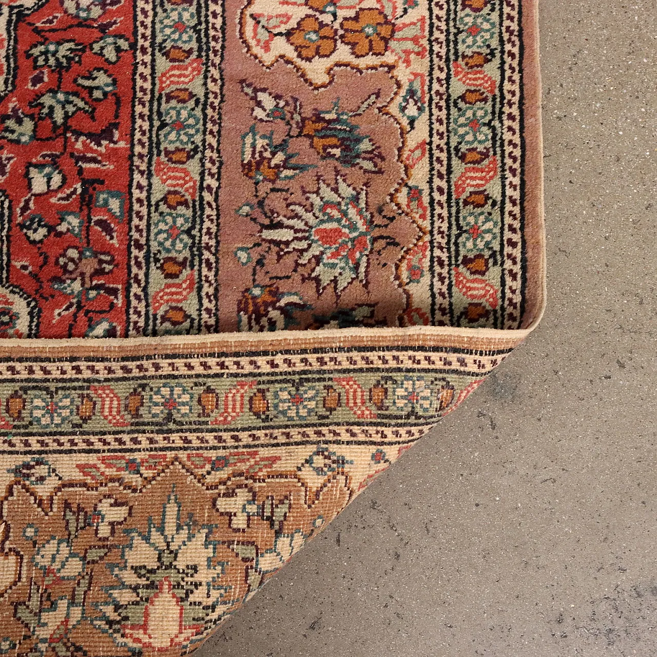 Tappeto Kayseri in cotone e lana, fine '900 8