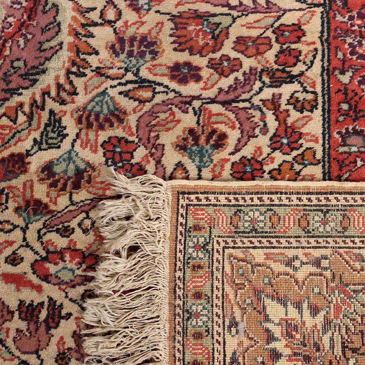 Tappeto Kayseri in cotone e lana, fine '900 9