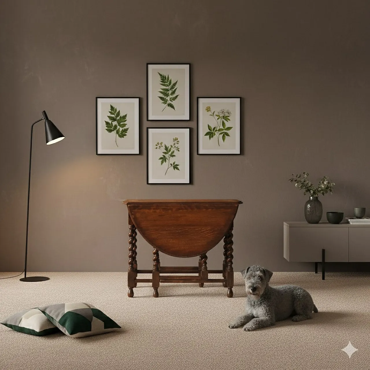 Table in oak, 19th century 2