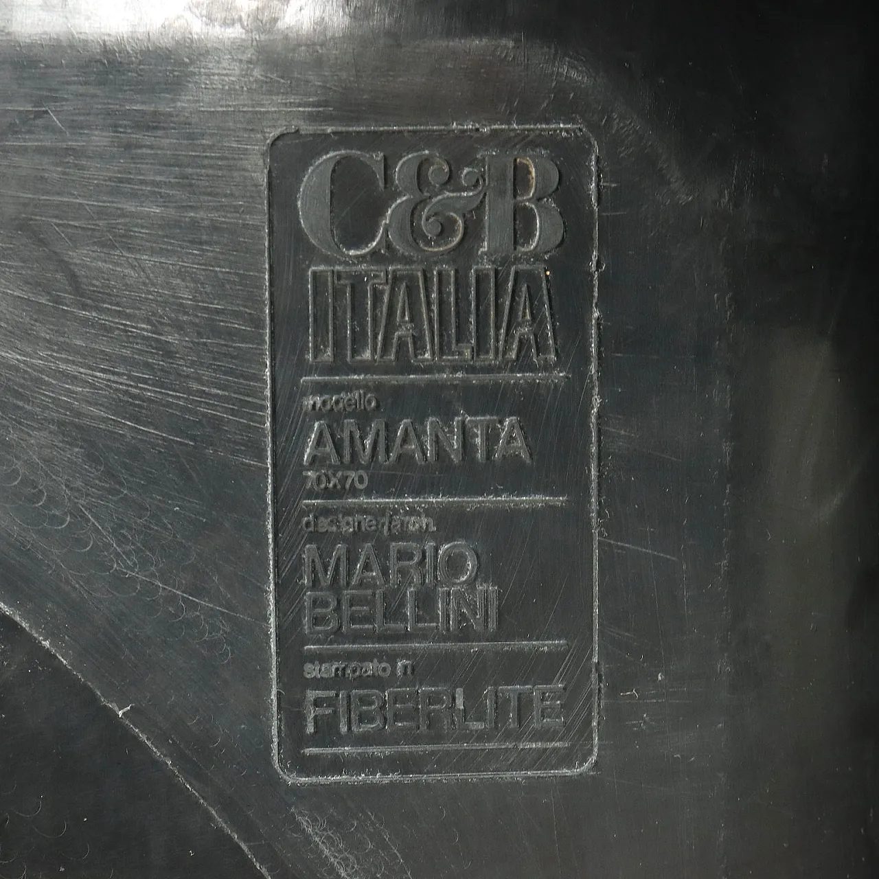 Tavolino Amanta di Mario Bellini per C&B Italia, anni '70 9