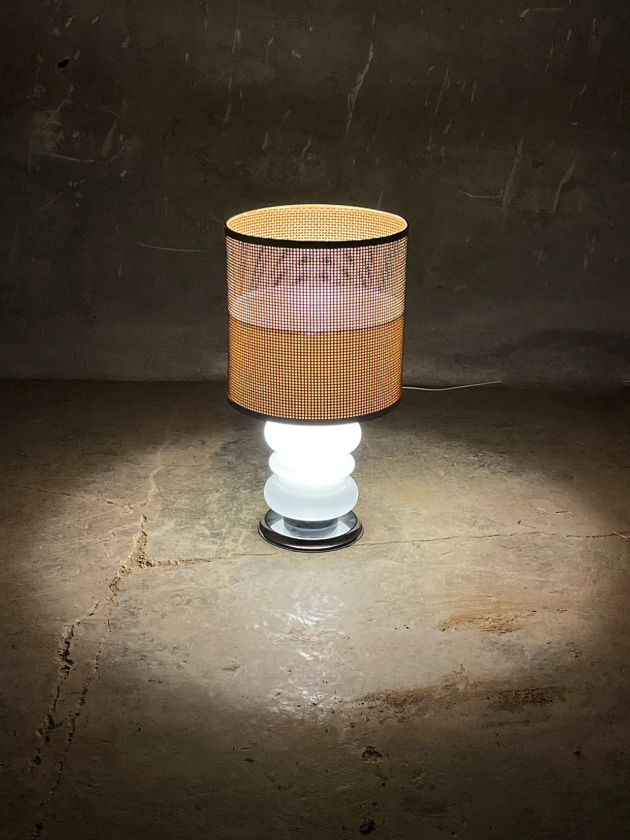 Lampada da tavolo Carlo Nason per Mazzega, anni '70 5