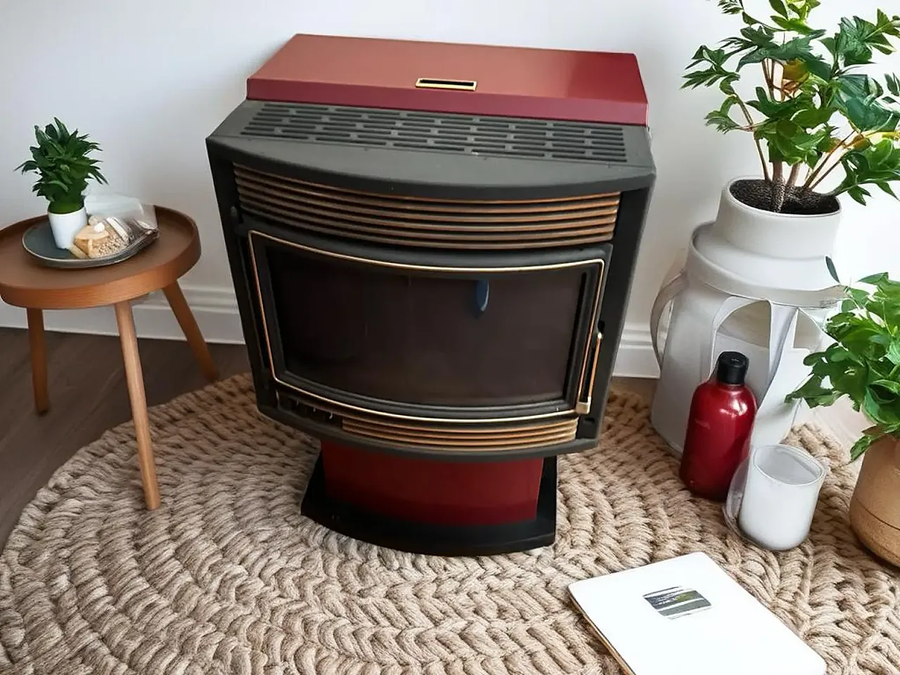 Stufa a pellet in ghisa, anni '90 6