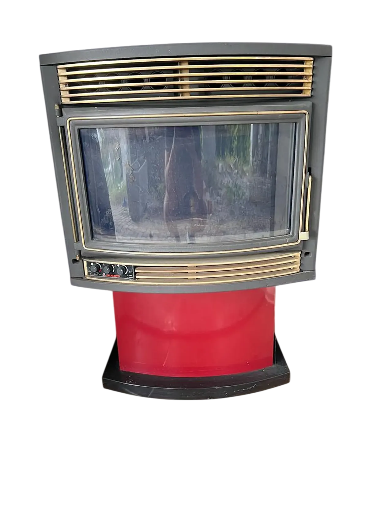 Stufa a pellet in ghisa, anni '90 8