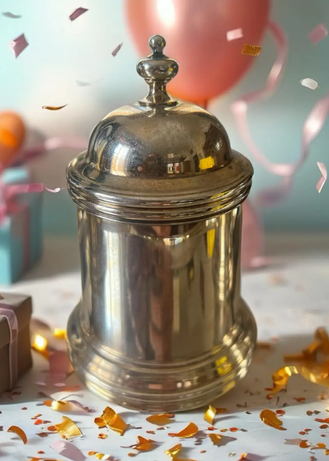 Silver plated coffee set, 20th century 4