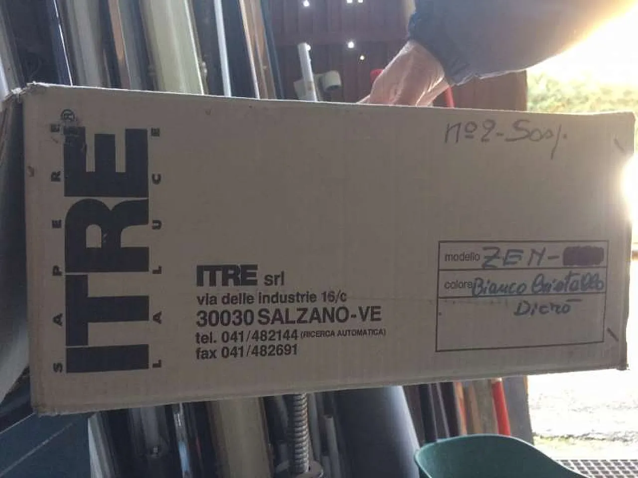 Lampada a sospensione Zen di Enzo Berti per ITRE, anni '90 5