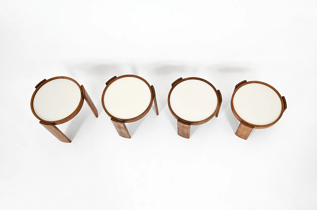 Model 780 Nesting Tables by Gianfranco Frattini for Cassina, 1960s 9