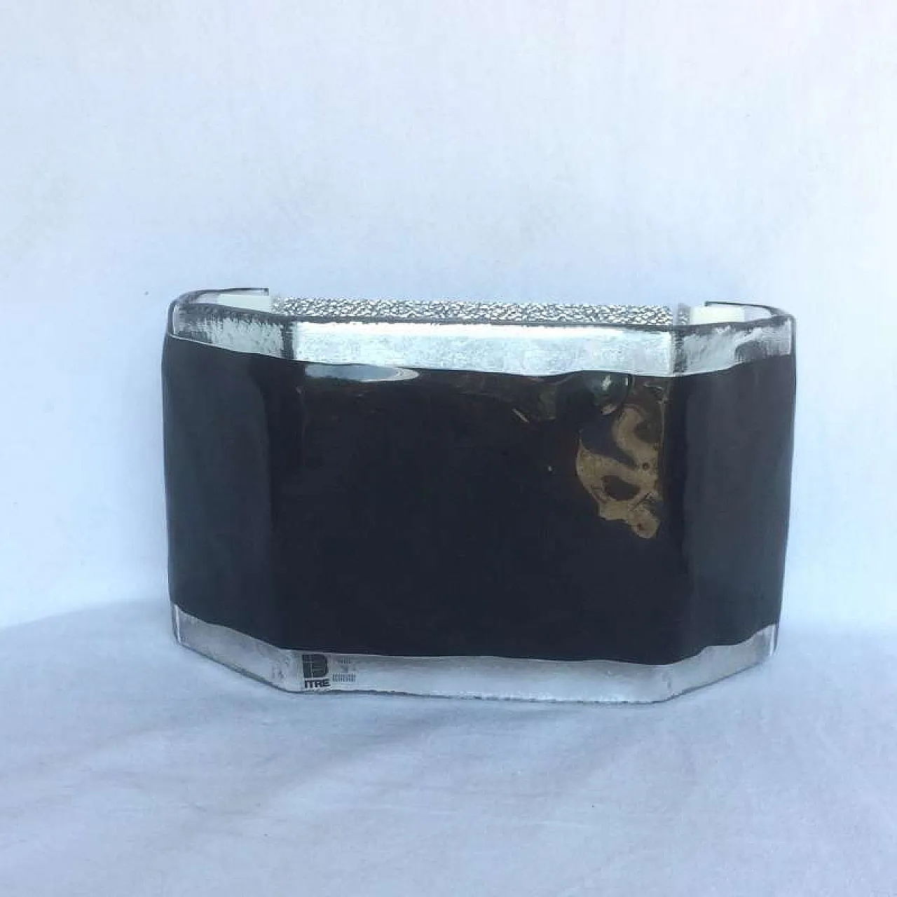 Eos wall lamp in Murano glass by Ied for Itre, 1980s 2