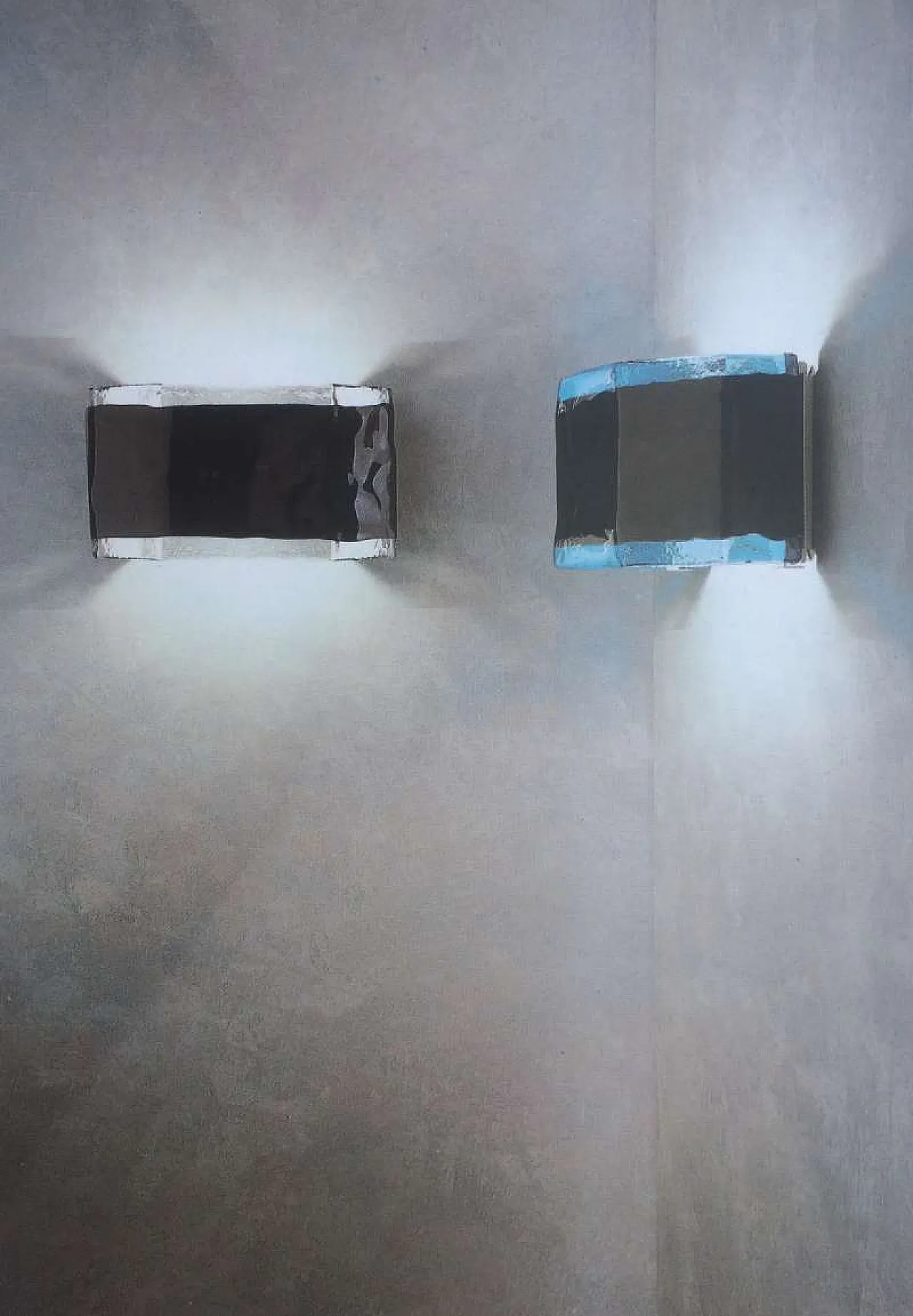 Eos wall lamp in Murano glass by Ied for Itre, 1980s 7