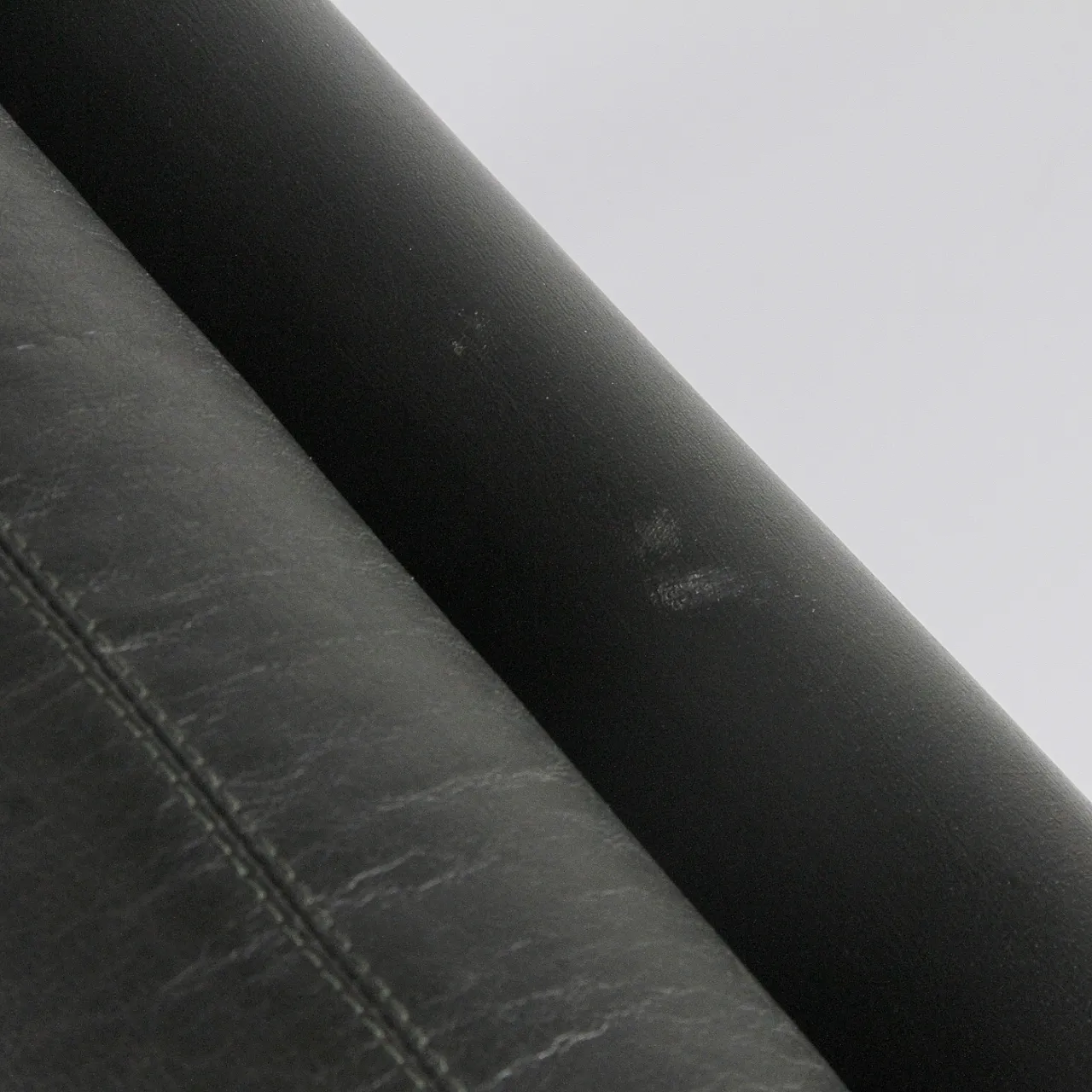 4 Faux leather armchairs, 1970s 19