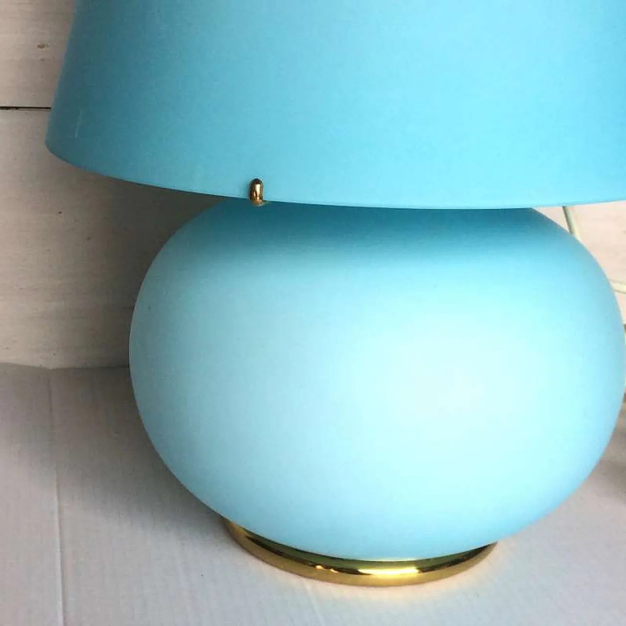 Lampada da tavolo di ITRE in vetro di Murano, anni '80 2