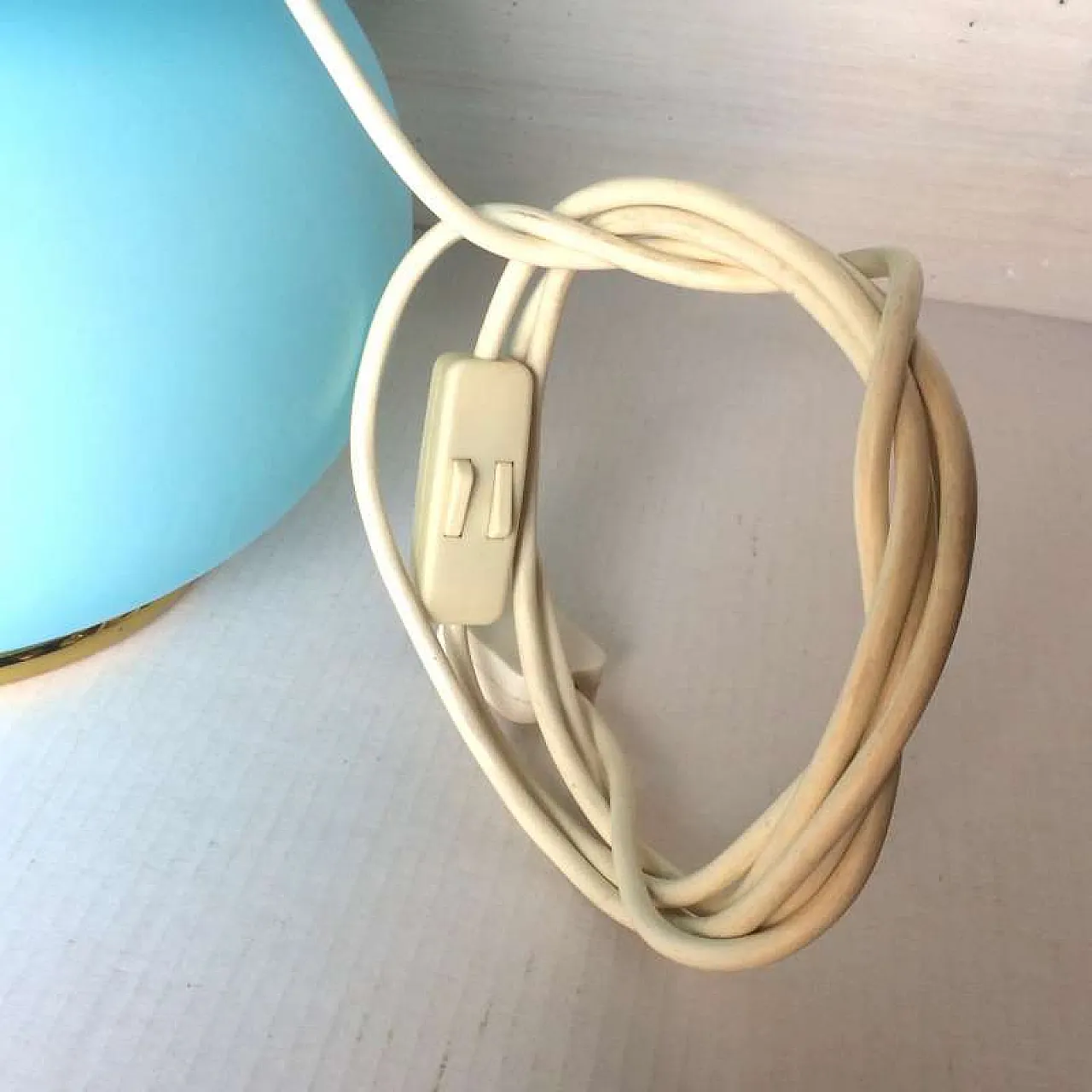 Lampada da tavolo di ITRE in vetro di Murano, anni '80 3