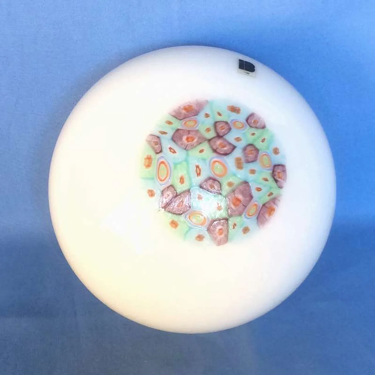 Plafoniera ITRE vetro Murrina, anni '80 1