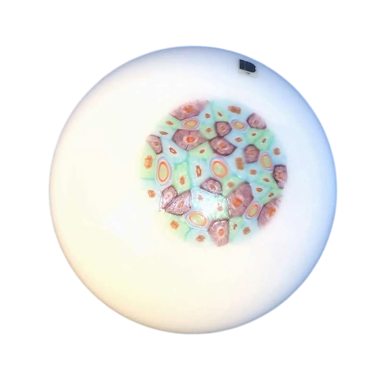 Plafoniera ITRE vetro Murrina, anni '80 8