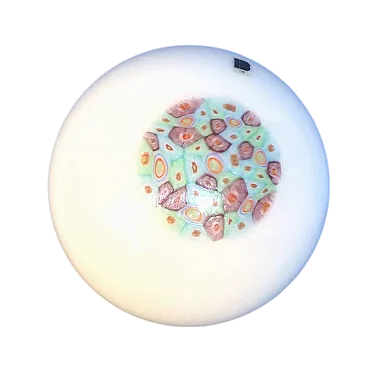 Plafoniera ITRE vetro Murrina, anni '80