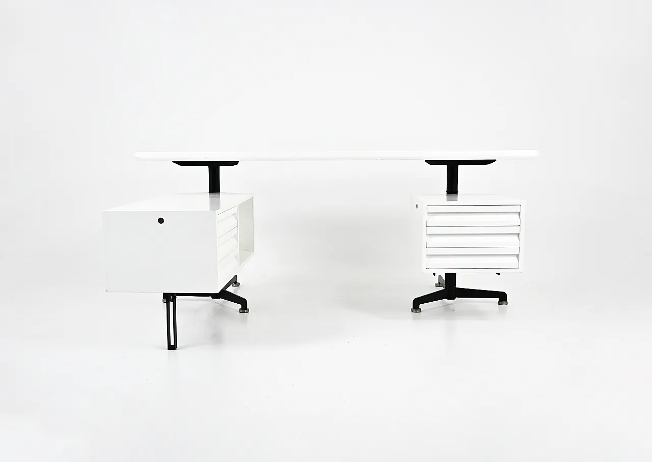 Scrivania di Osvaldo Borsani per Tecno, anni '60 3