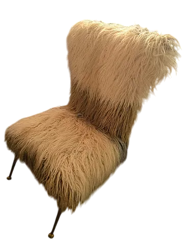 Pair of Tibetan armchairs, 1970s