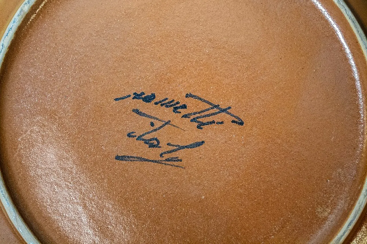 Zuppiera Rometti in ceramica, anni '60 5