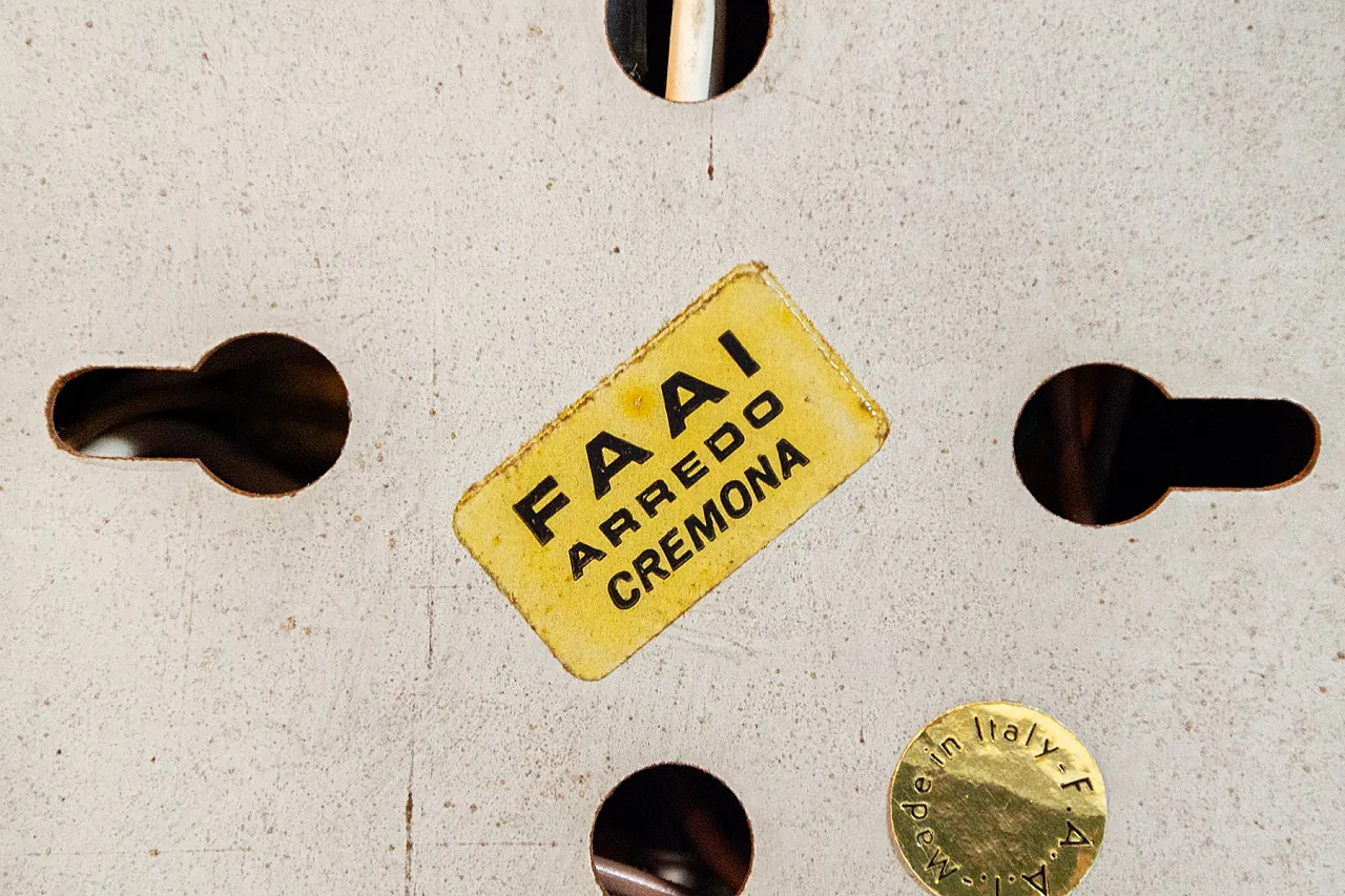 Lampada Prisma di Meo Caffi per Faai Arredo Cremona, anni '60 7