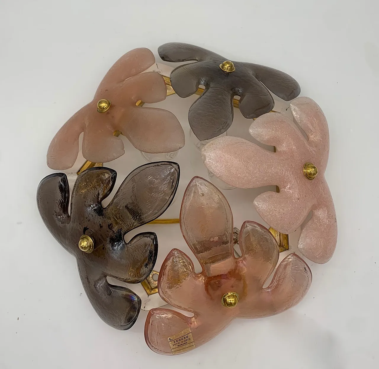 Lampada da parete di Gio Ponti per Seguso, '900 1