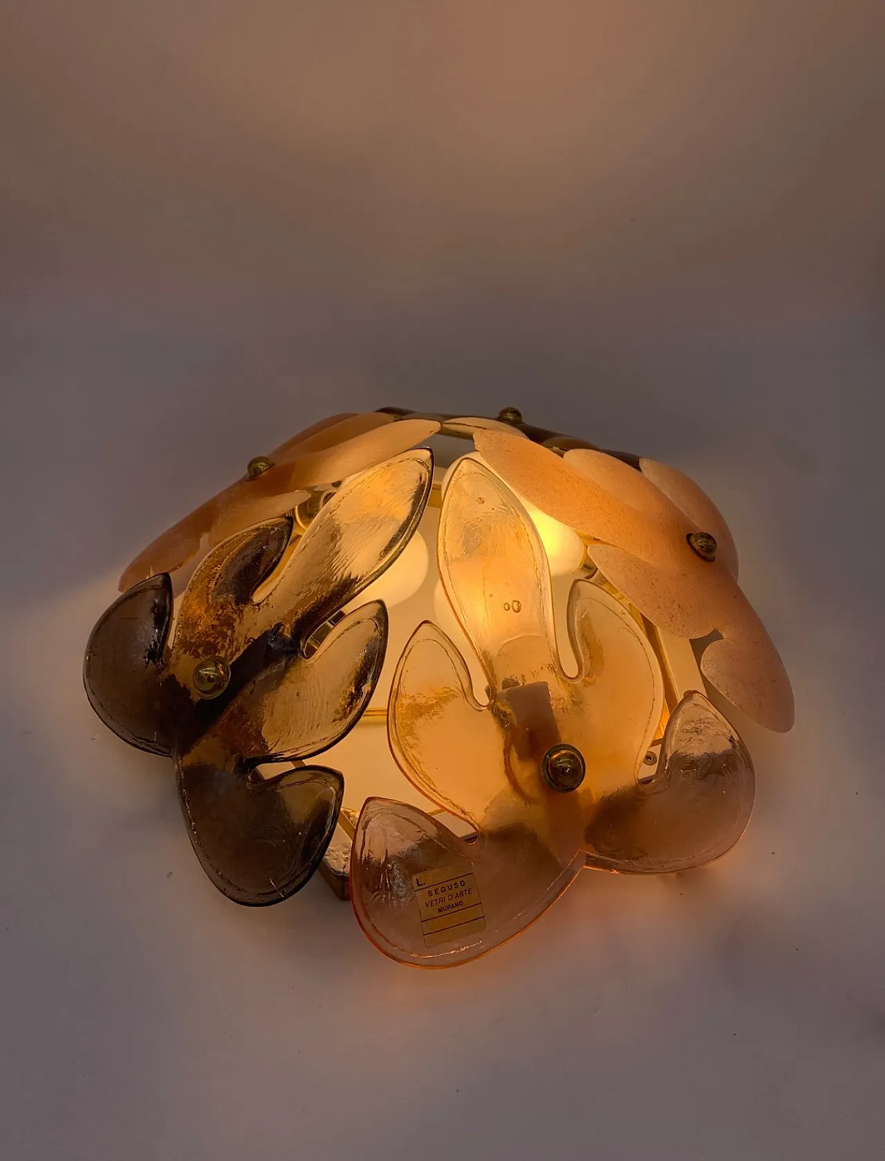 Lampada da parete di Gio Ponti per Seguso, '900 4