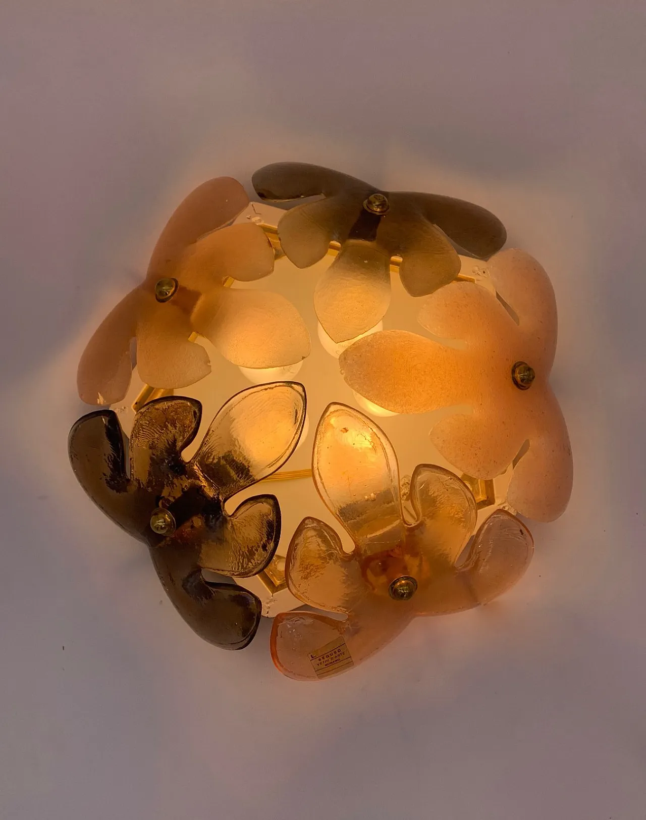 Lampada da parete di Gio Ponti per Seguso, '900 5