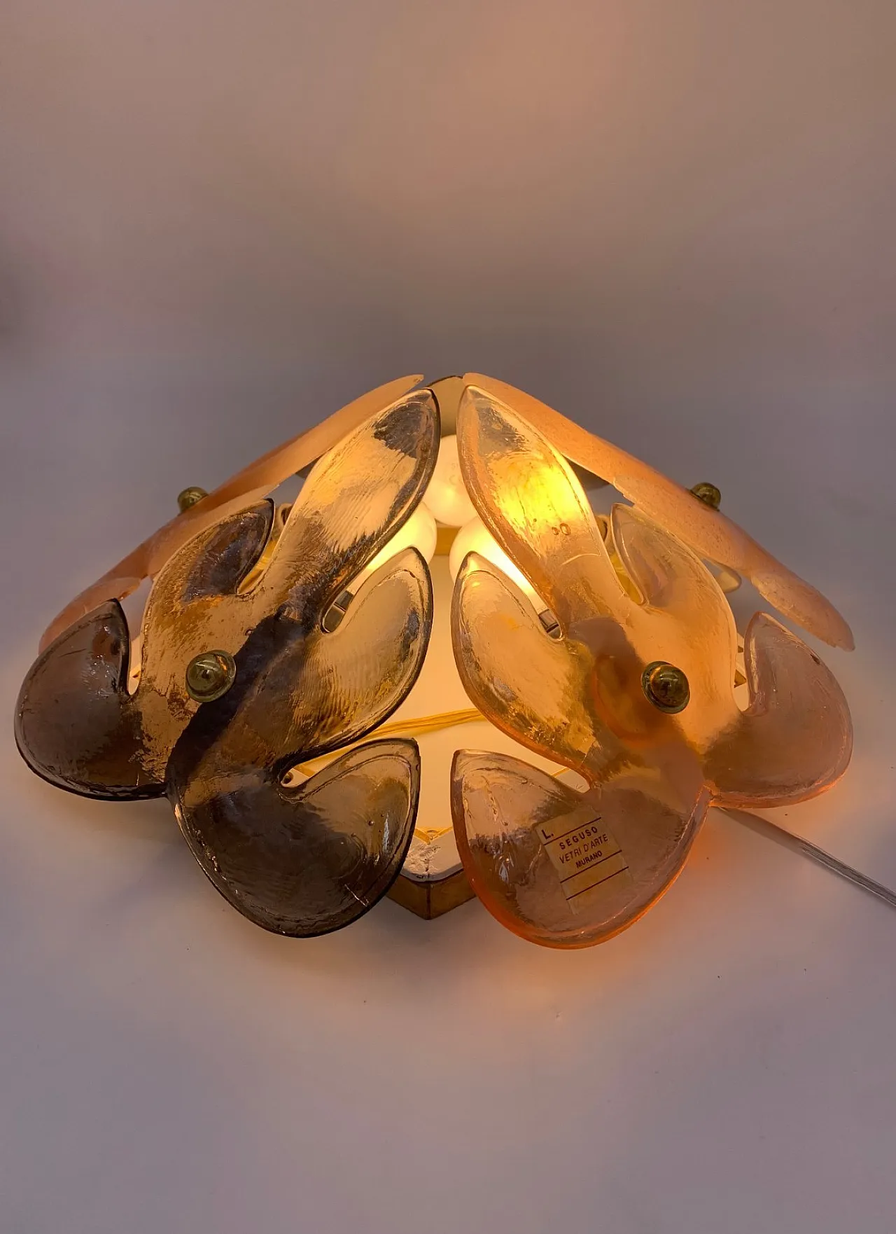 Lampada da parete di Gio Ponti per Seguso, '900 6