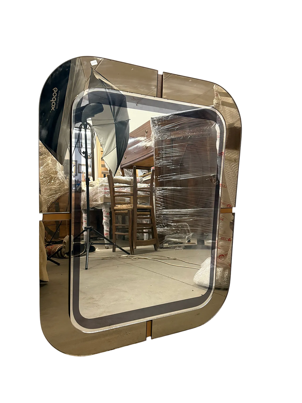 Specchio space age anni '70 7