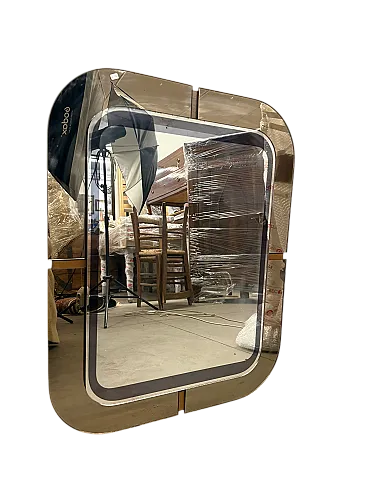 Specchio space age anni '70