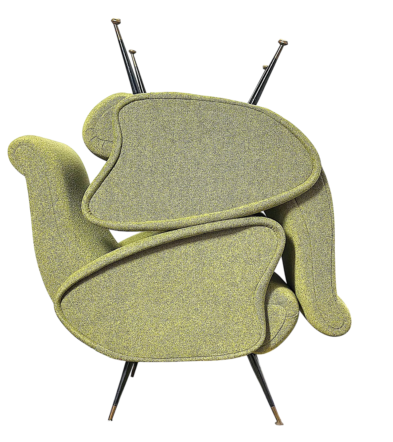 Pair of armchairs by Isa Bargamo, 1950s 14