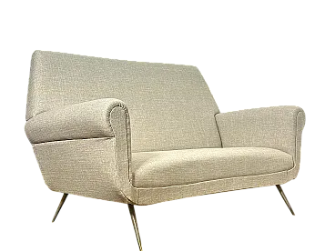 Divano 2 posti di Gigi Radice by Minotti, anni '50