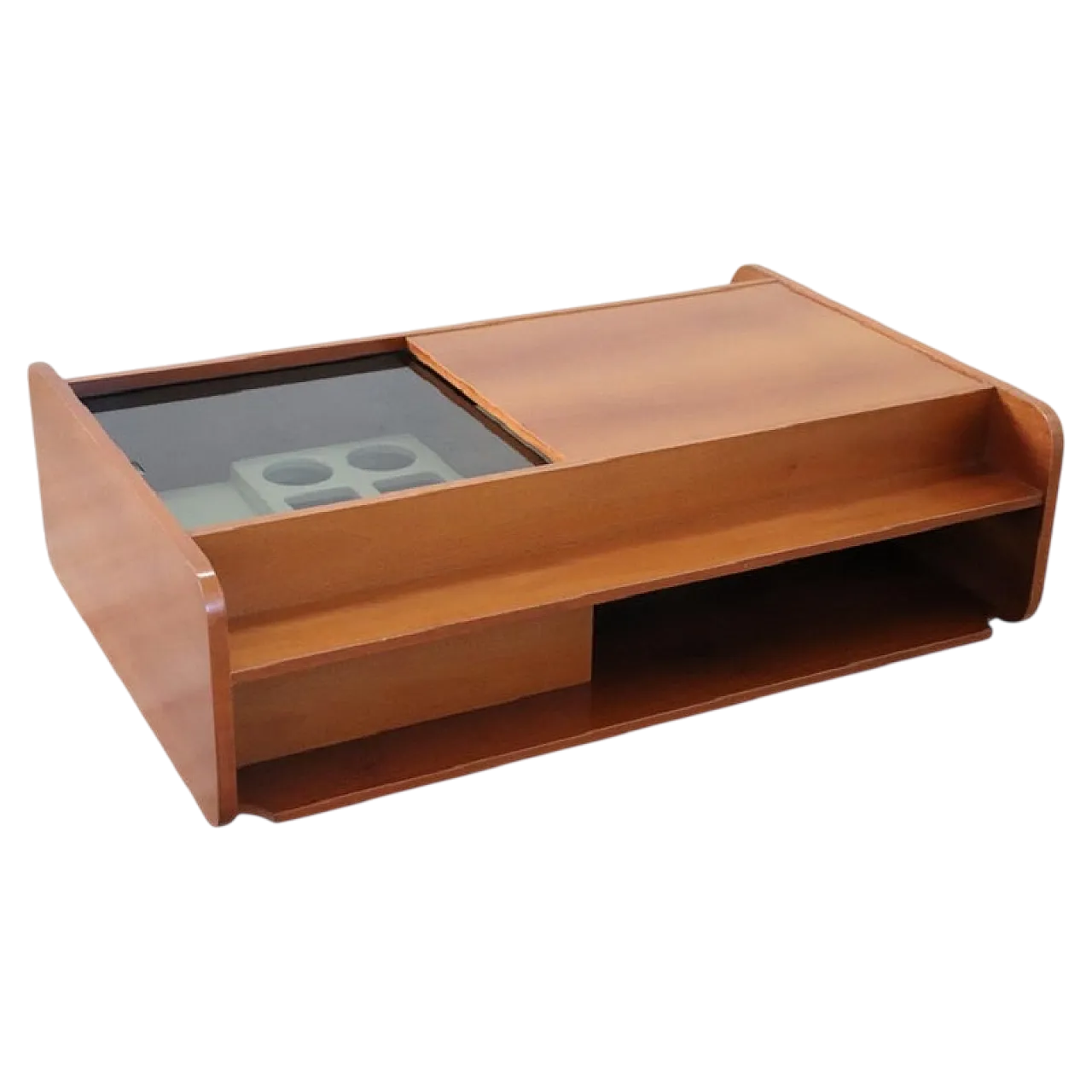Coffee table with bar compartment, 1970s 13