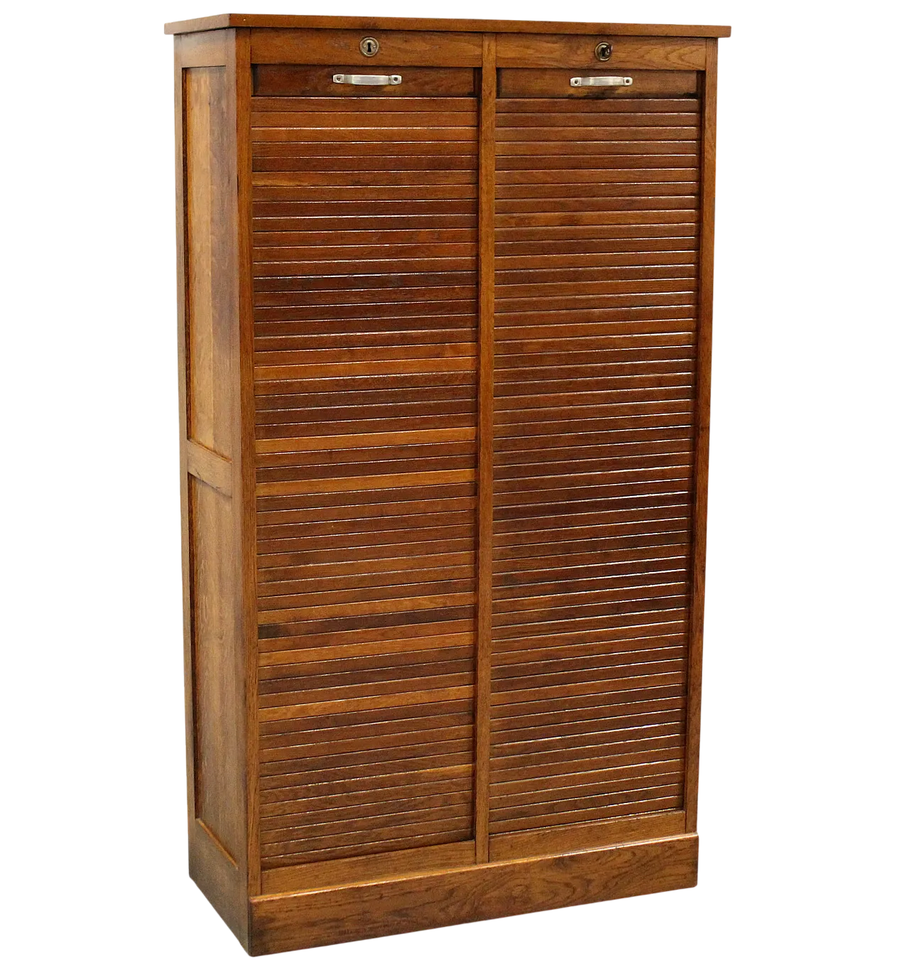 Classificatore serranda schedario archivio in rovere, primo '900 10