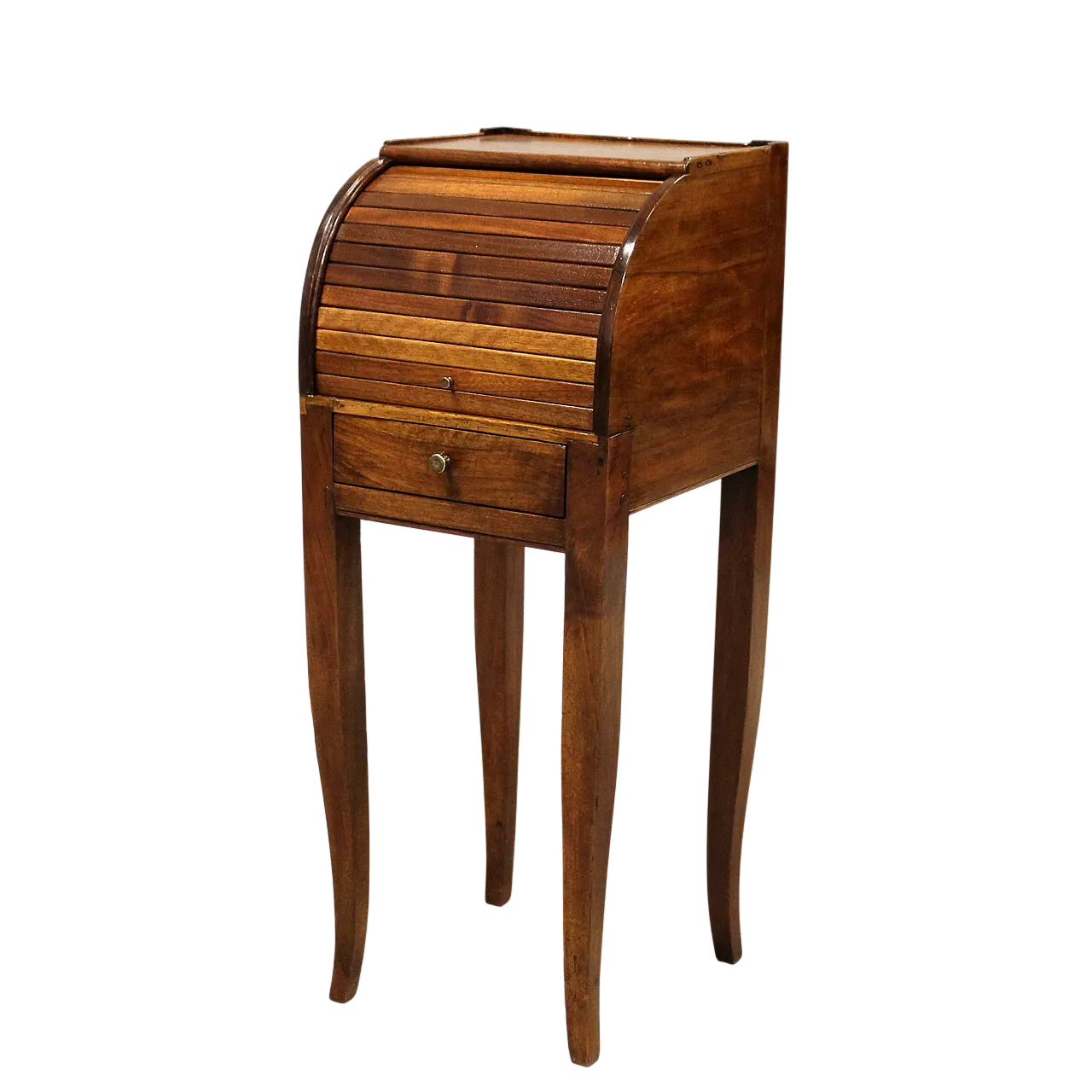 Comodino Direttorio in noce '700 Italia 13