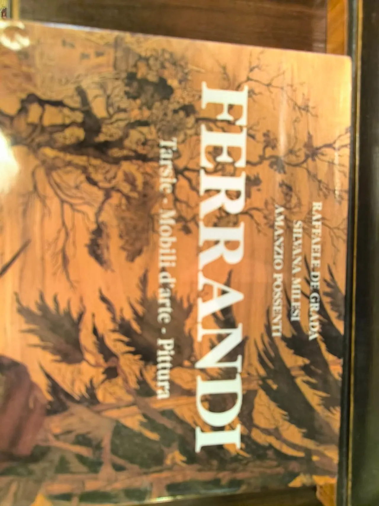 Cornelio Ferrandi, mobile bar intarsiato a mano, anni '60 6