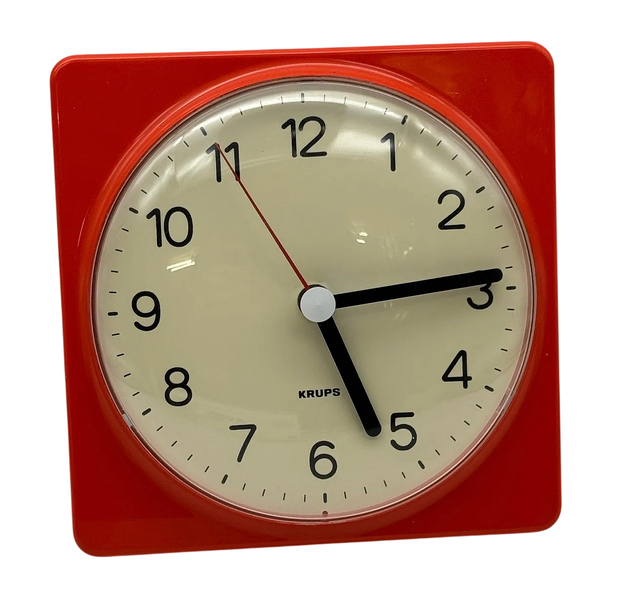 Krups wall clock, Space Age, 70s 7