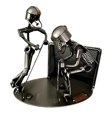 Coppia di giocatori di hockey Hinz & Kunst, anni '90