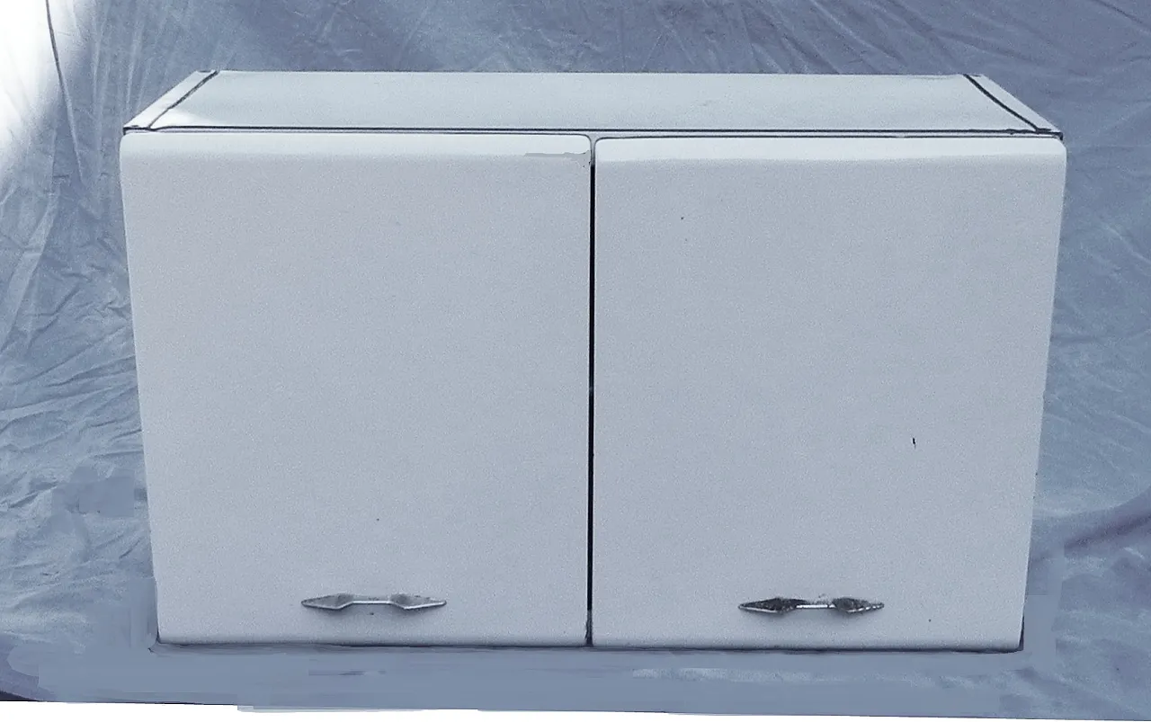 Pensile in lamiera smaltata, anni '50 6