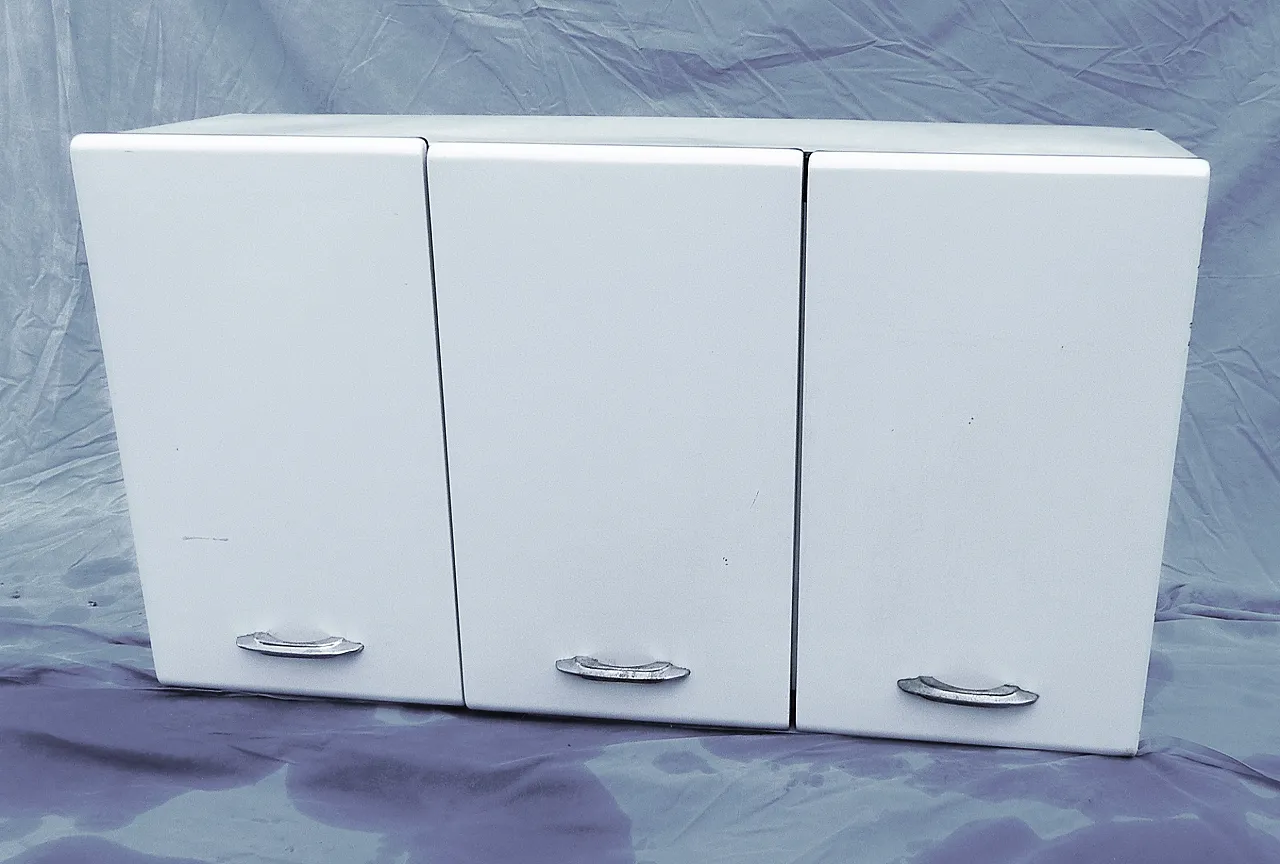 Pensile in lamiera smaltata, anni '50 2