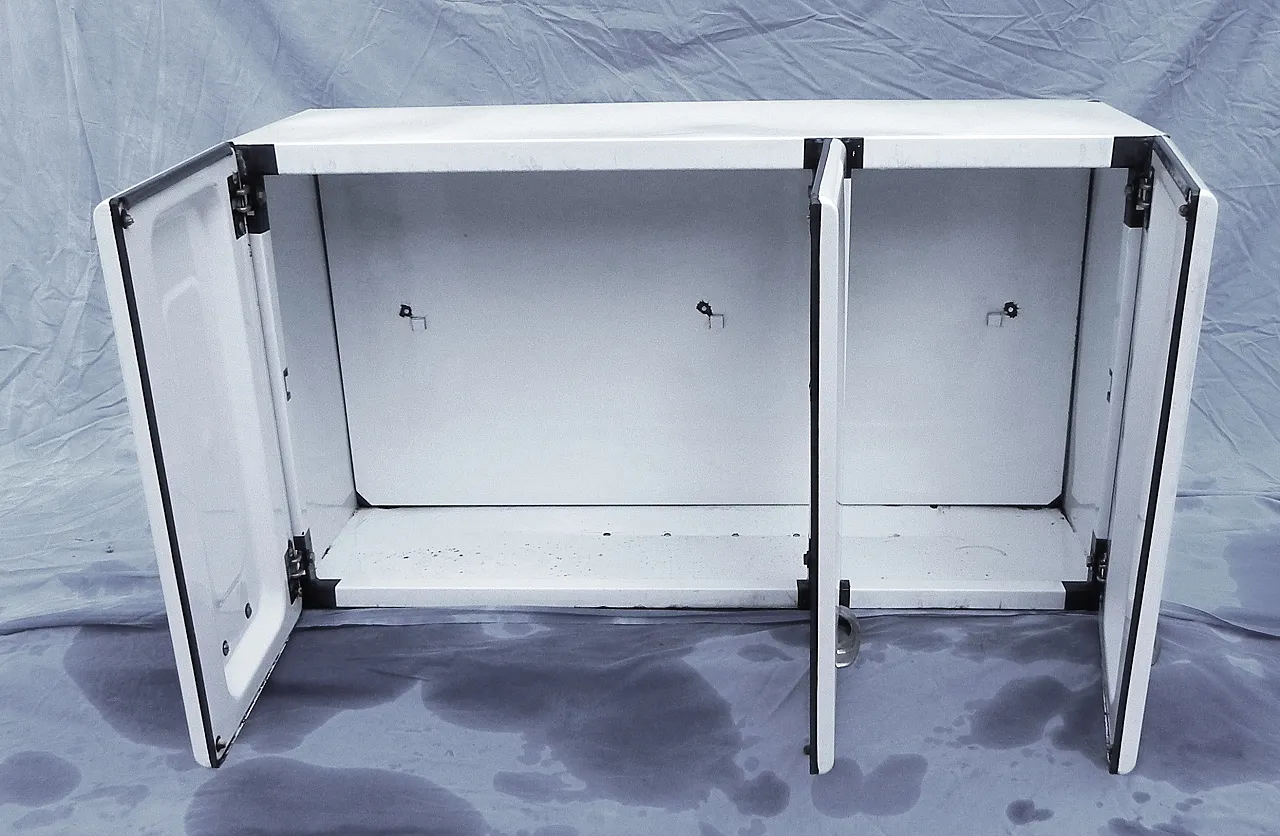 Pensile in lamiera smaltata, anni '50 3