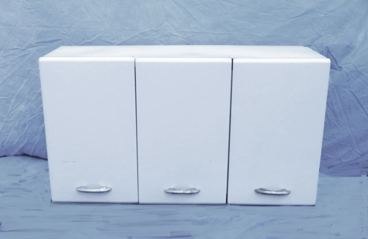 Pensile in lamiera smaltata, anni '50 7