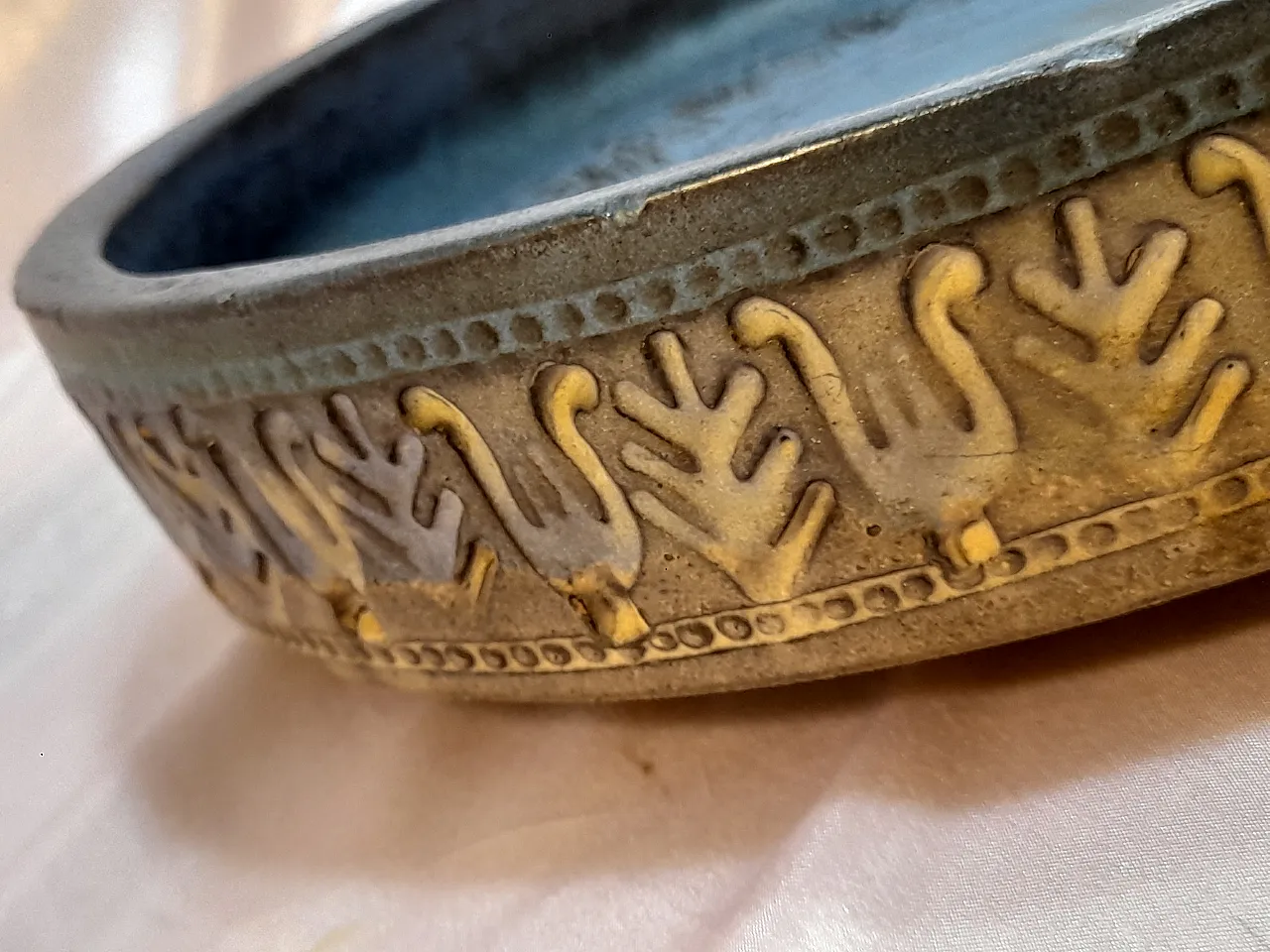 Zingo centerpiece by Aldo Londi for Bitossi, 60s 10