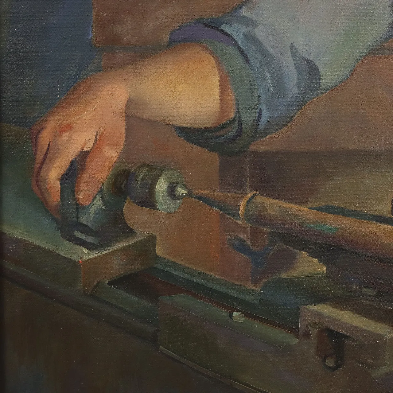 Mario Venzo, oil on canvas, 20th century 6