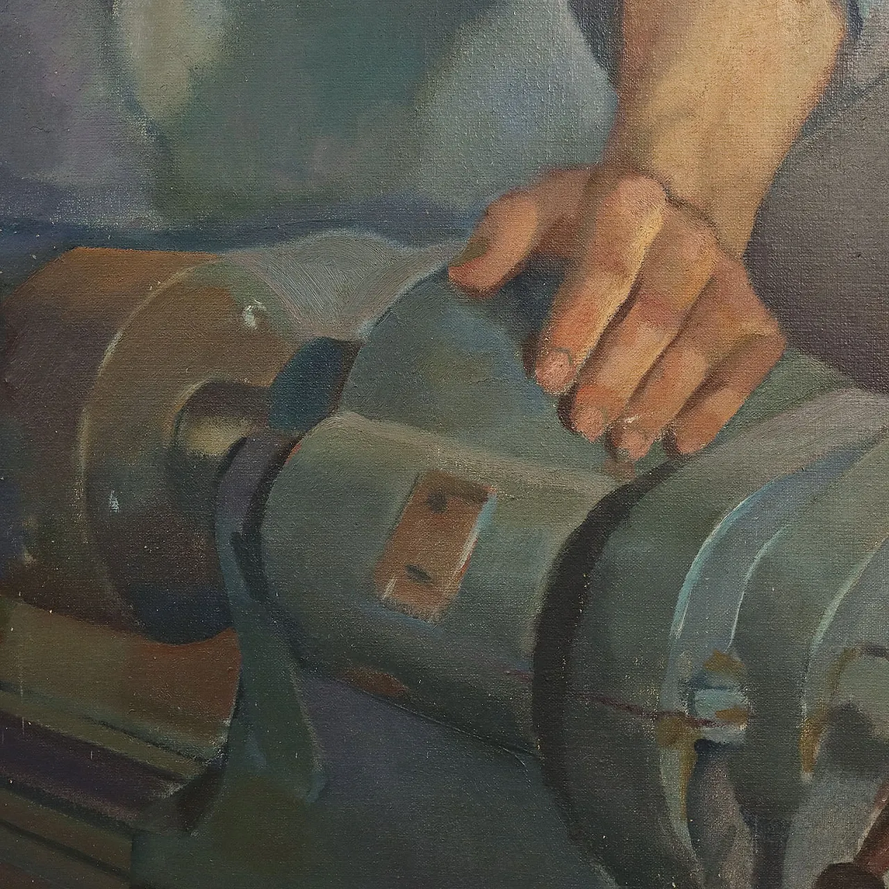 Mario Venzo, oil on canvas, 20th century 7