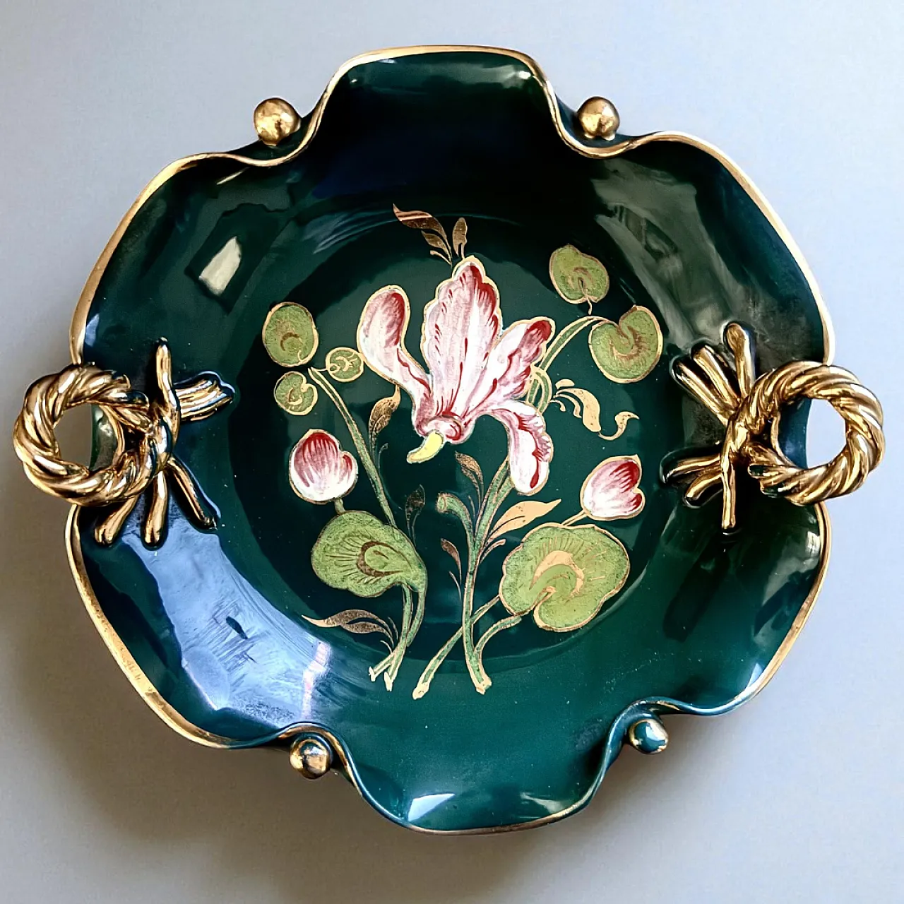 Fruttiera centrotavola in ceramica di Sesto Fiorentino 4