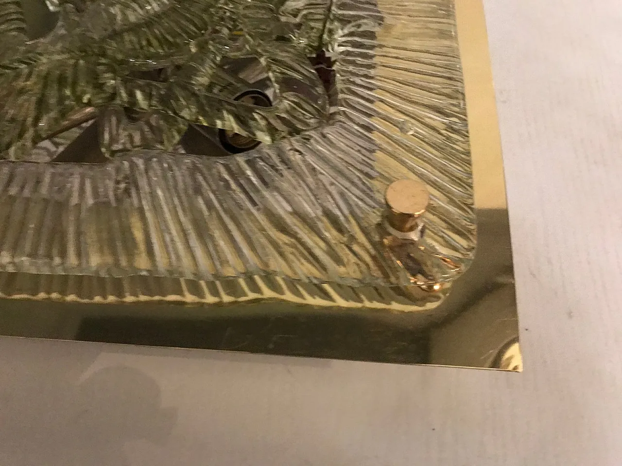 Murano glass ceiling lamp by La Murrina, 1970s 7