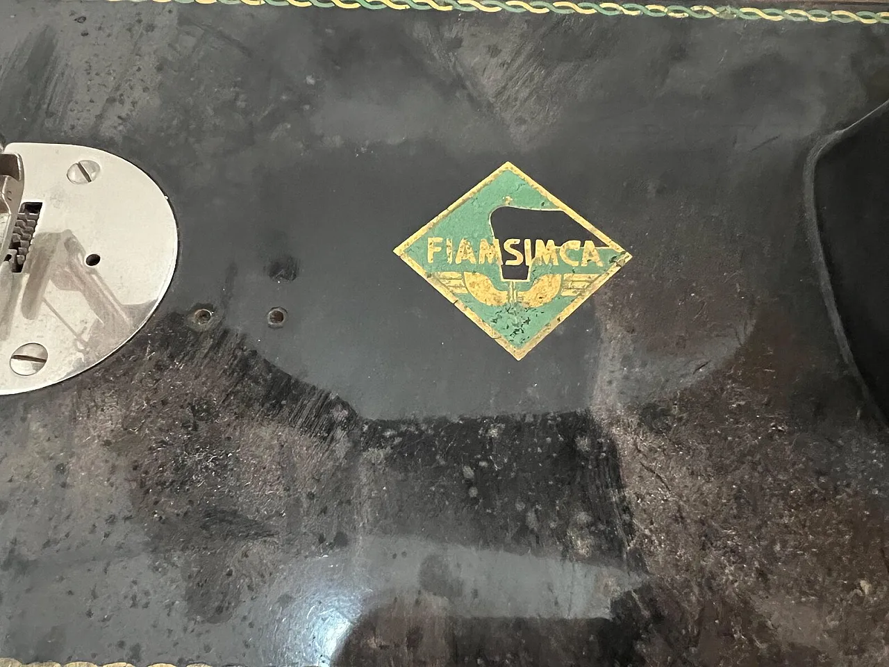 Fiamsimca F110 pedal sewing machine, 1960s 4