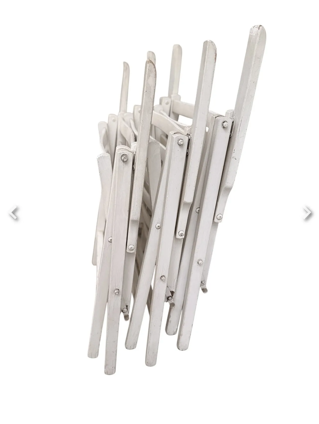 3 Folding outdoor armchairs, 1960s 11